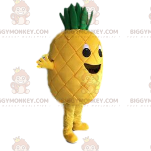 Ananas BIGGYMONKEY™ maskotdräkt, fruktdräkt, exotisk