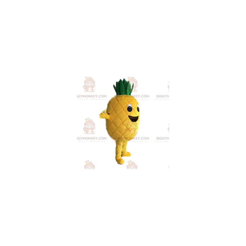 Ananas BIGGYMONKEY™ mascottekostuum, fruitkostuum, exotisch