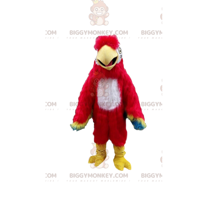 Costume da mascotte Pappagallo BIGGYMONKEY™, costume da uccello