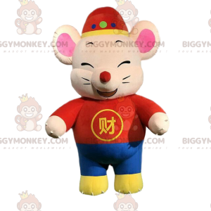 Fato de mascote Mouse BIGGYMONKEY™, Fato asiático, Ano Novo