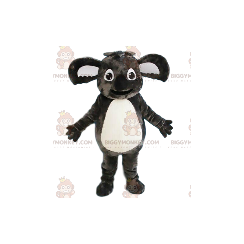 BIGGYMONKEY™ mascot costume of gray koala, animal from