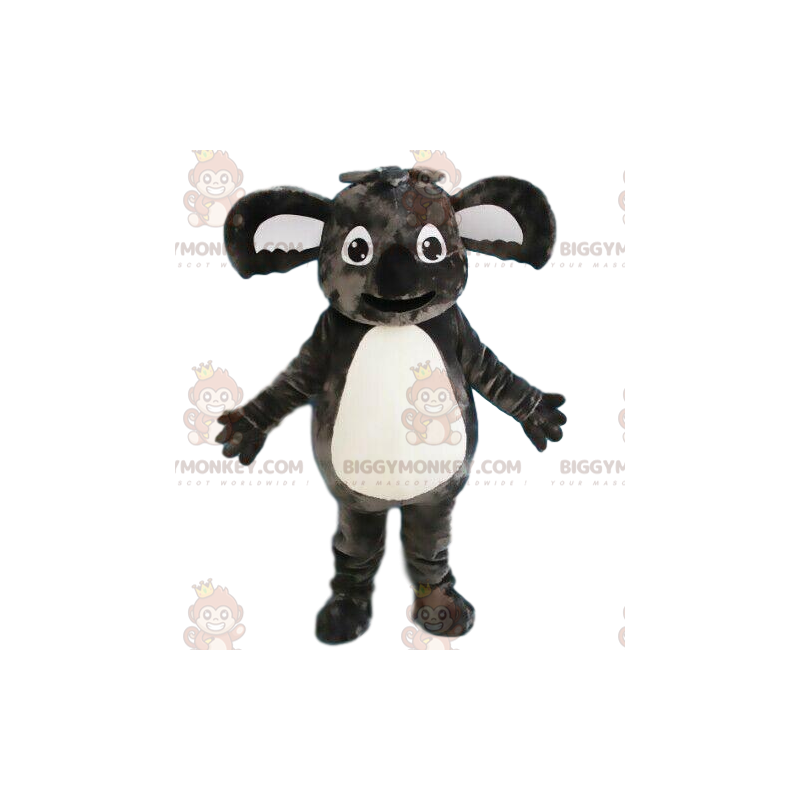 Traje de mascote BIGGYMONKEY™ de coala cinza, animal da