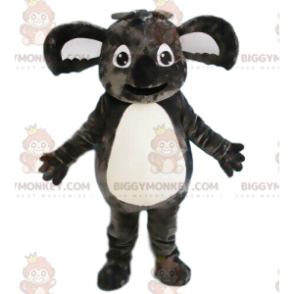 Disfraz de mascota BIGGYMONKEY™ de koala gris, animal de