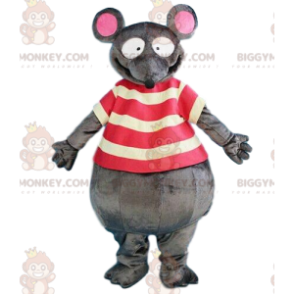 Costume de mascotte BIGGYMONKEY™ de rat, costume de rongeur