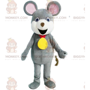 Gray Mouse BIGGYMONKEY™ Mascot Costume, Rodent Costume, Rat