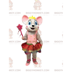 Fato de mascote Mouse BIGGYMONKEY™, fantasia de dançarina