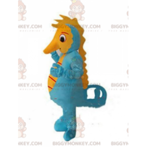 Costume de mascotte BIGGYMONKEY™ d'hippocampe, costume de