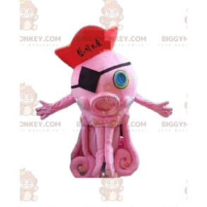 Disfraz de mascota pulpo rosa BIGGYMONKEY™, disfraz de pulpo