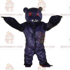 Costume de mascotte BIGGYMONKEY™ d'ours effrayant, costume