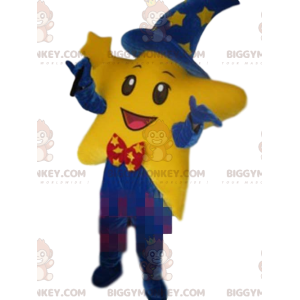 Traje de mascote BIGGYMONKEY™ de estrela gigante vestida de