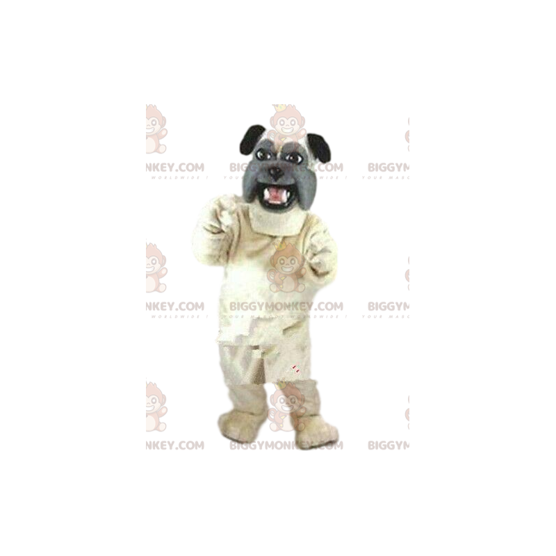 Bulldog BIGGYMONKEY™ mascottekostuum, hondenkostuum