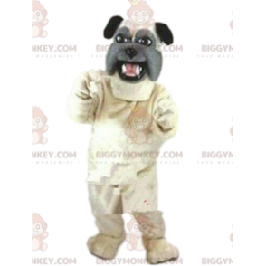 Bulldog BIGGYMONKEY™ mascottekostuum, hondenkostuum
