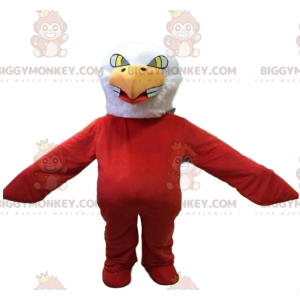 Kostým maskota Eagle BIGGYMONKEY™, kostým červeného ptáka