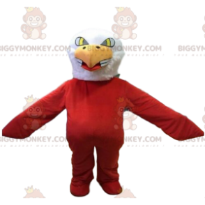 Στολή μασκότ Eagle BIGGYMONKEY™, κοστούμι κόκκινου πουλιού