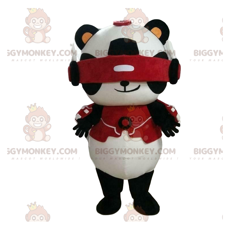 Robot BIGGYMONKEY™ mascot costume, futuristic bear costume