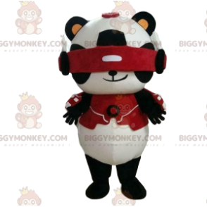 Fantasia de mascote do robô BIGGYMONKEY™, fantasia de urso