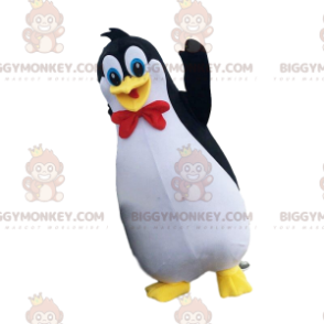 Kostým maskota tučňáka BIGGYMONKEY™, kostým tučňáka, fleecové