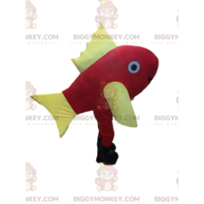 Costume da mascotte Giant Gold e Yellow Fish BIGGYMONKEY™