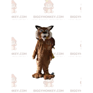 Costume de mascotte BIGGYMONKEY™ de tigre, costume de félin
