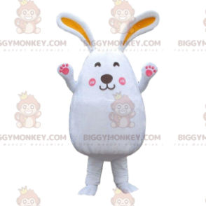 Costume de gros lapin blanc, Costume de mascotte BIGGYMONKEY™