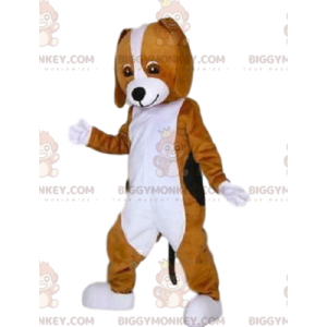 Costume da mascotte cane marrone BIGGYMONKEY™, costume da cane