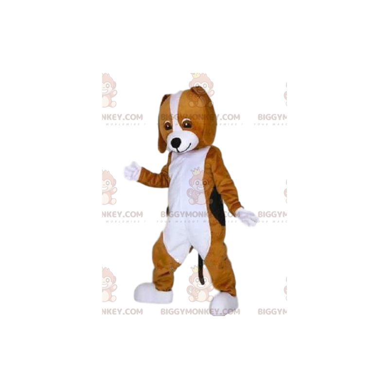 Brun hund BIGGYMONKEY™ maskotkostume, hundekostume, hundekjole