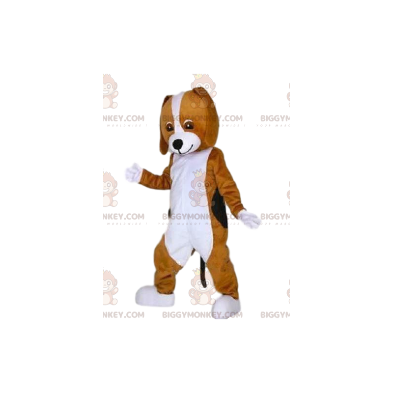 Costume da mascotte cane marrone BIGGYMONKEY™, costume da cane