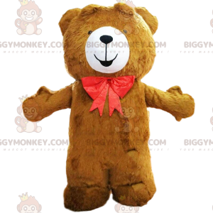 Fantasia de mascote Big Brown Teddy BIGGYMONKEY™, Fantasia de