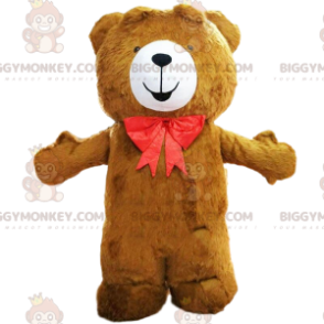 Big Brown Teddy BIGGYMONKEY™ Mascot Costume, Brown Bear Costume