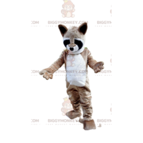 Costume da mascotte Raccoon BIGGYMONKEY™, costume da puzzola