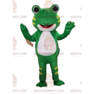 Frog BIGGYMONKEY™ mascot costume, toad costume, giant frog -