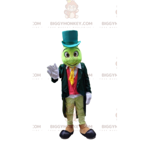 Cricket BIGGYMONKEY™ maskot kostume, Jiminy Cricket kostume -