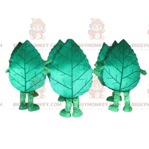 Maskotka liścia drzewa BIGGYMONKEY™, kostium drzewa, przebranie