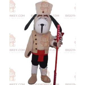 Costume de mascotte BIGGYMONKEY™ de chien guide, costume de