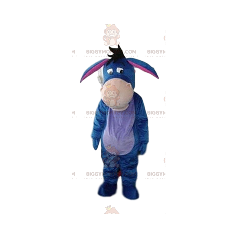 Costume de mascotte BIGGYMONKEY™ de Bourriquet, âne et fidèle