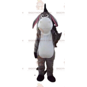 Costume de mascotte BIGGYMONKEY™ de Bourriquet, âne et ami