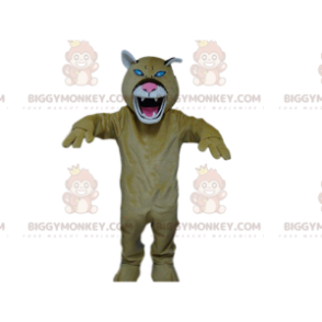 BIGGYMONKEY™ Brüllendes Tiger-Maskottchen-Kostüm, Tiger-Kostüm