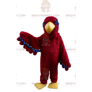 Costume de mascotte BIGGYMONKEY™ d'aigle rouge, costume