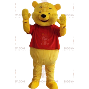 Kostým maskota Medvídka Pú BIGGYMONKEY™, slavný kostým žlutého