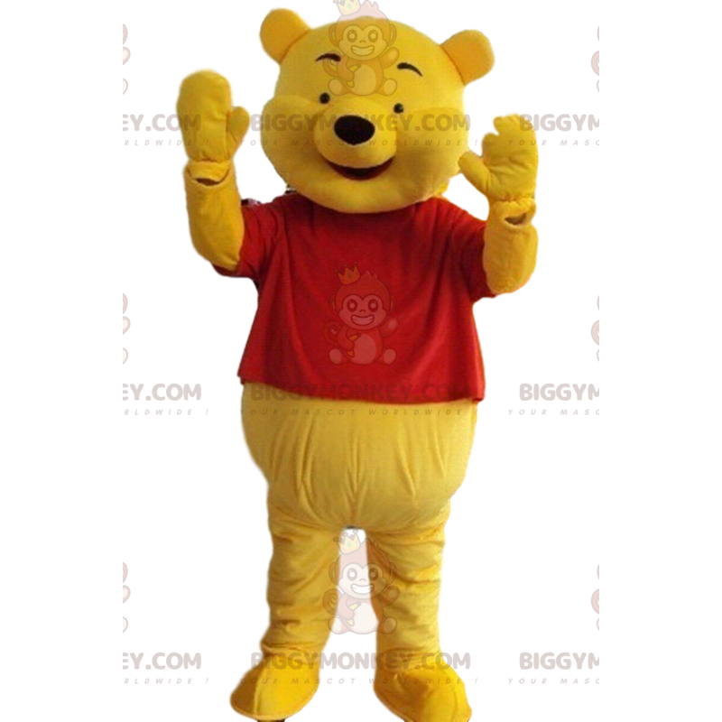 Traje de mascote Winnie the Pooh BIGGYMONKEY™, famoso traje de