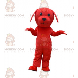 Costume da mascotte cane rosso BIGGYMONKEY™, costume da