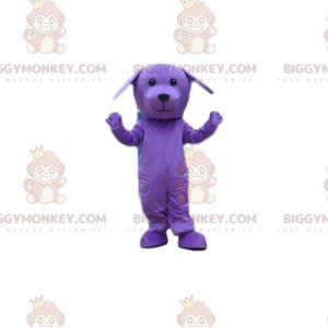Fioletowy pies kostium maskotka BIGGYMONKEY™, fioletowy