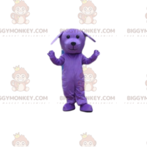 Costume mascotte cane BIGGYMONKEY™ viola, costume viola