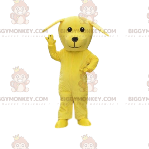 Kostým maskota žlutého psa BIGGYMONKEY™, kostým obřího psa