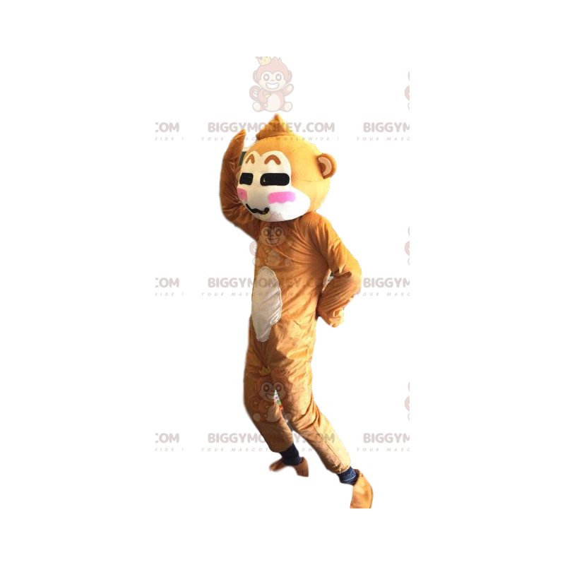 Costume de mascotte BIGGYMONKEY™ de singe, costume de ouistiti