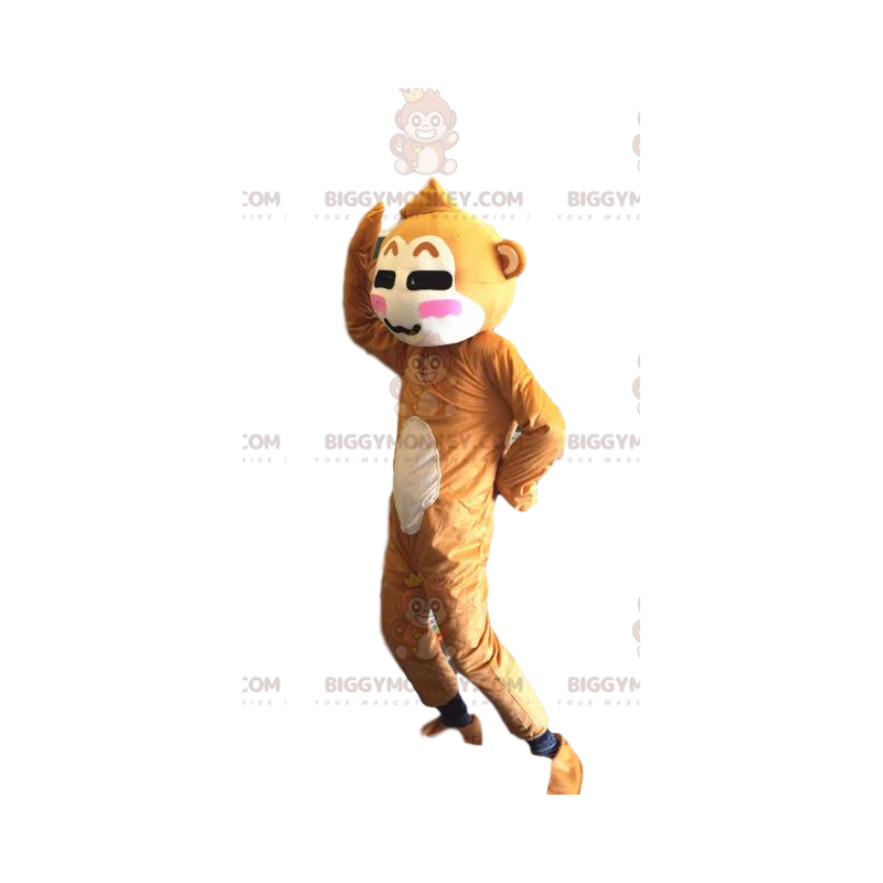 Monkey BIGGYMONKEY™ mascot costume, marmoset costume, jungle