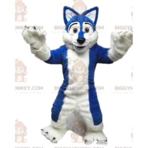 BIGGYMONKEY™ mascot costume of husky dog, fox costume, furry