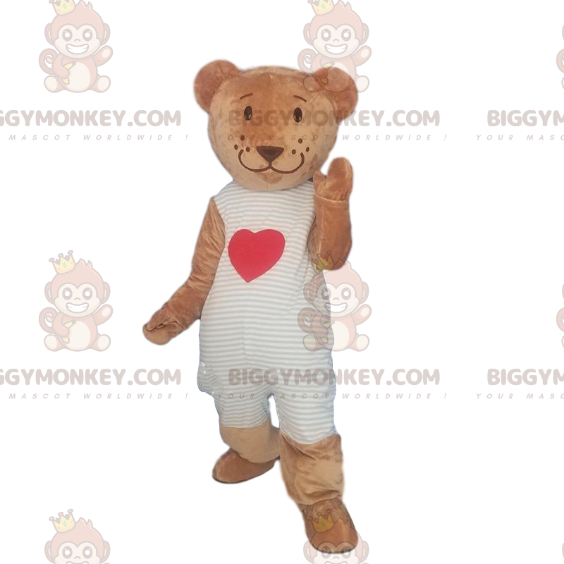 Fantasia de mascote BIGGYMONKEY™ ursinho de pelúcia com