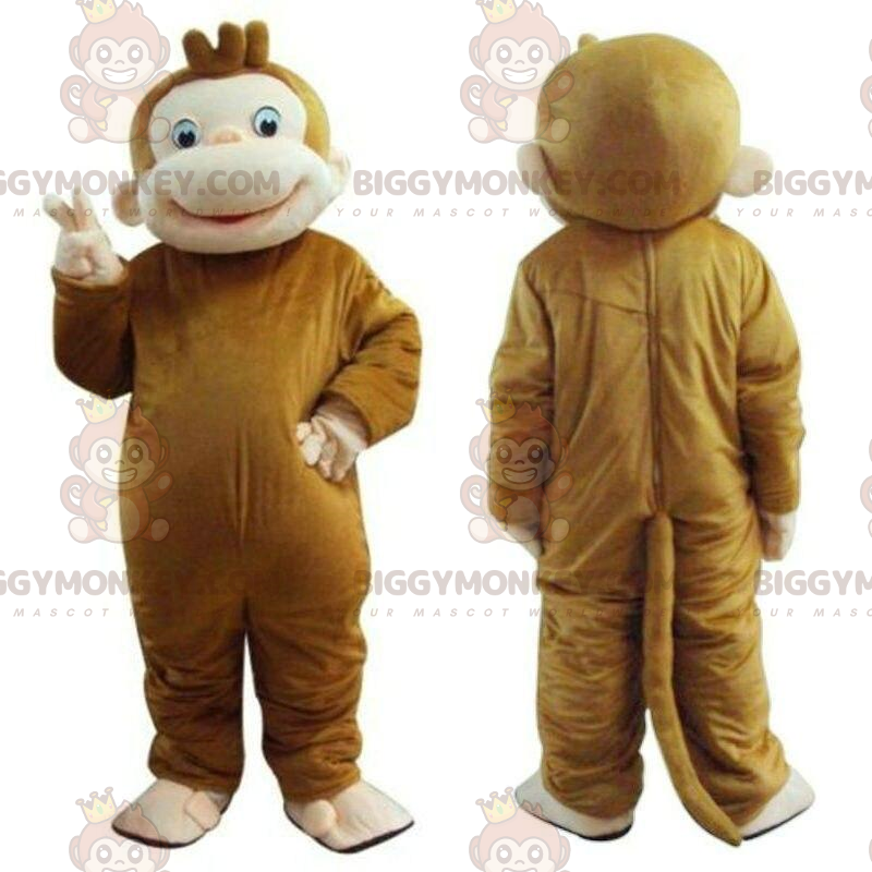 Costume da mascotte scimmia BIGGYMONKEY™, costume da scimpanzé