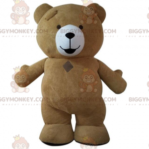 Disfraz de mascota Big Brown Bear BIGGYMONKEY™, disfraz de oso